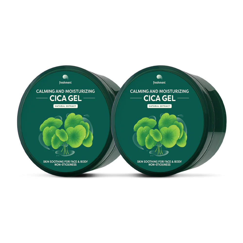Freshment Calming & Moisturizing Cica Gel [300ml x 2pcs]