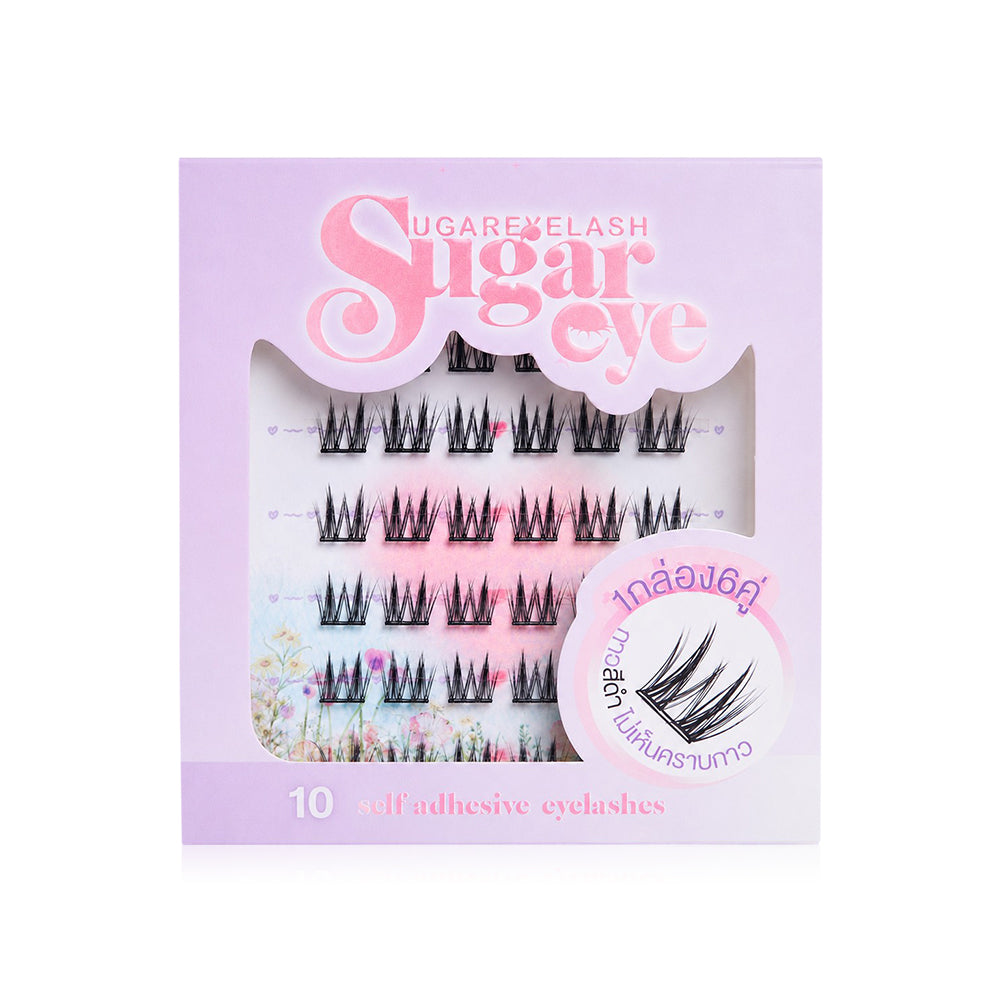 Sugareye Self-Adhesive Eyelashes 6 Pairs