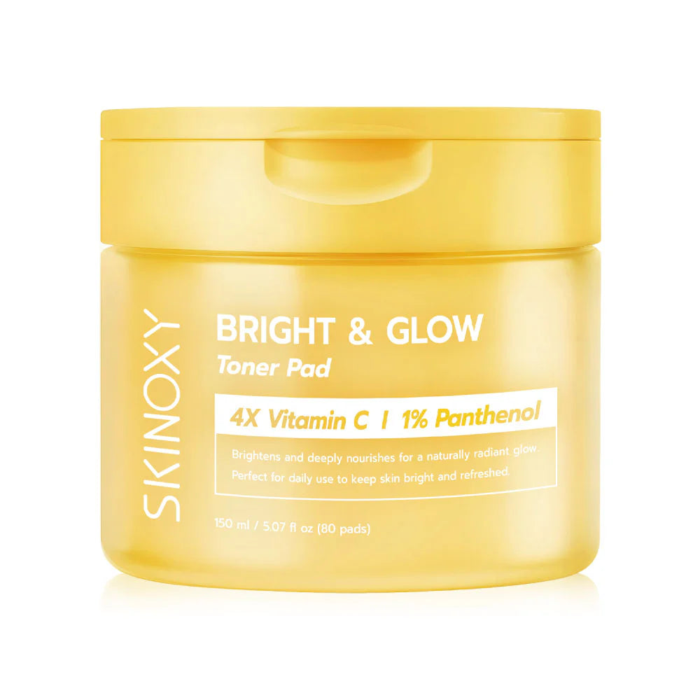 Skinoxy Bright & Glow Toner Pad 150ml [80pcs]