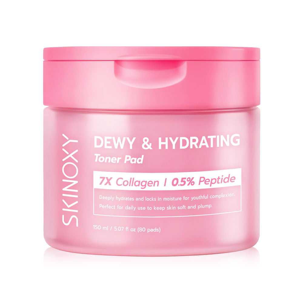 Skinoxy Dewy & Hydrating Toner Pad 150ml [80pcs]