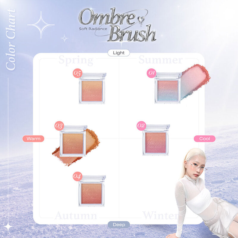 Cute Press Soft Radiance Ombre Blush 7.5g