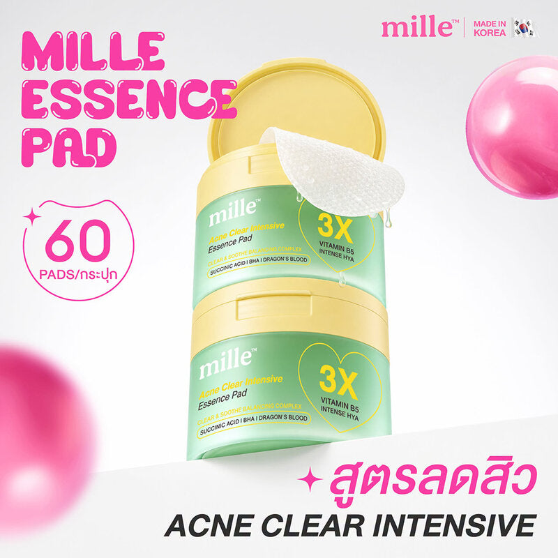 Mille Acne Clear Intensive Essence Pad 60 Pads