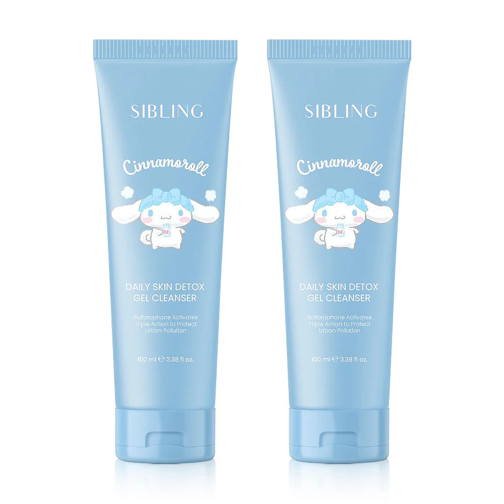 SIBLING Daily Skin Detox Gel Cleanser [100ml x 2pcs]
