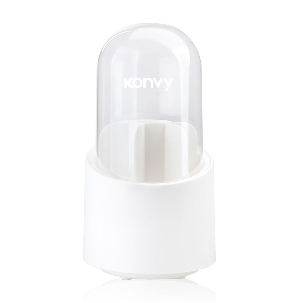 Konvy Rotatable Makeup Brush Storage Bucket