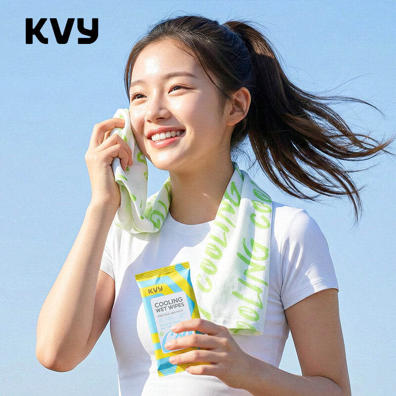 KVY Cooling Wet Wipes 1 Sheet