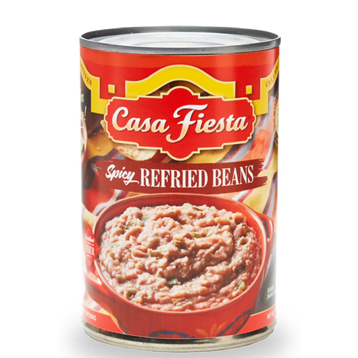 Casa Fiesta Refried Beans Spicy