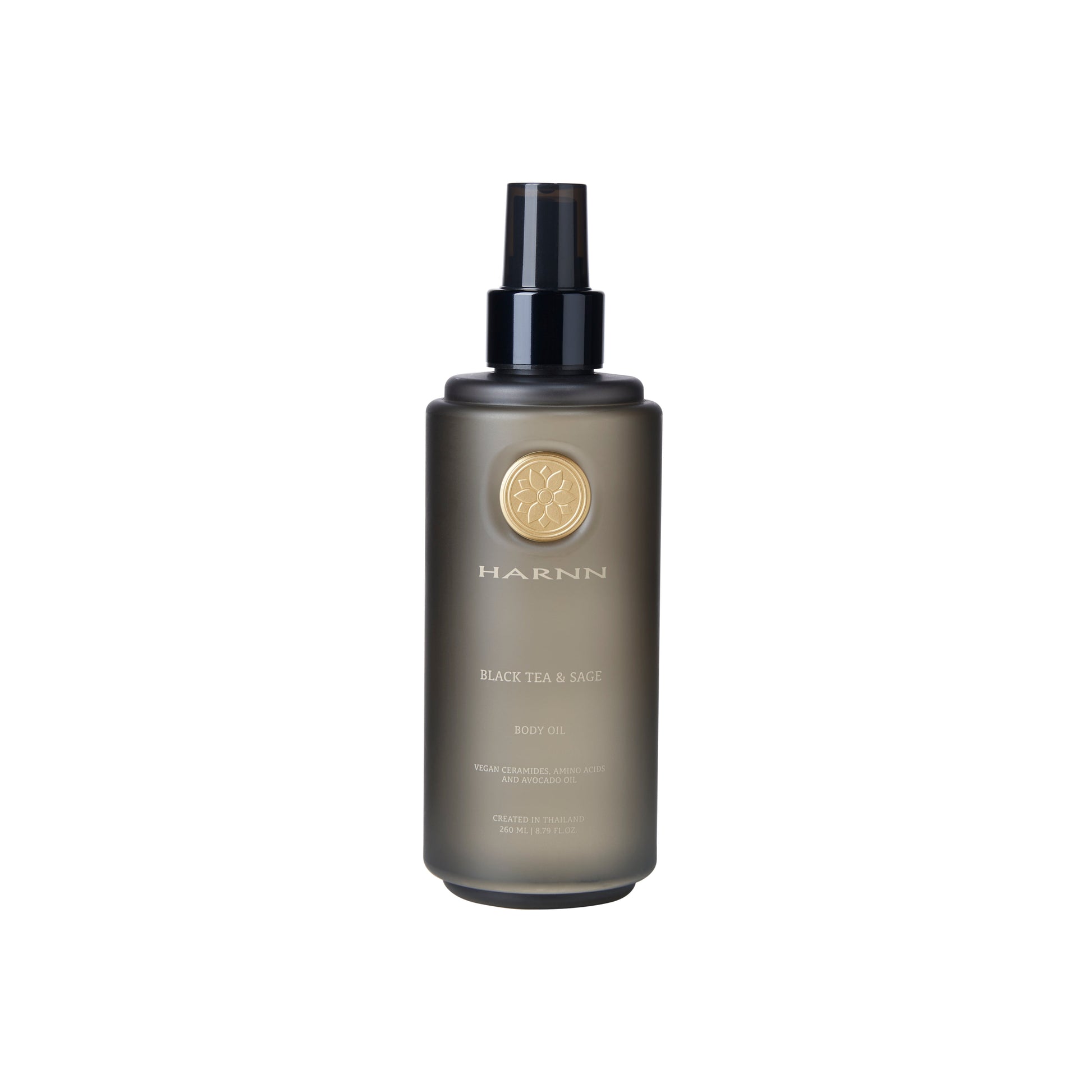 Harnn Body Oil - Black Tea & Sage 260 ml.