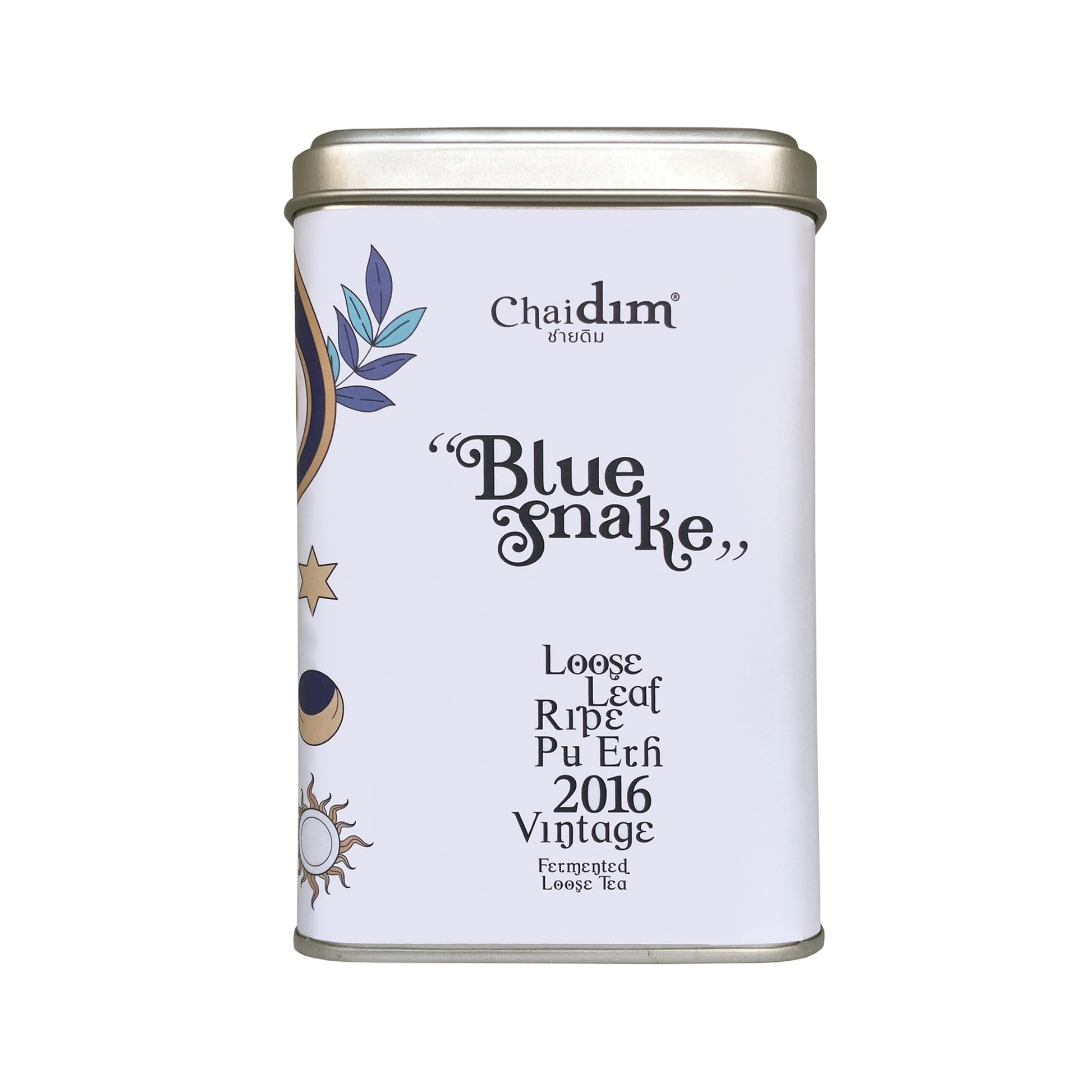 Chaidim Blue Snake Ripe Pu-erh Vintage 2016 - Loose Tea 100 g.