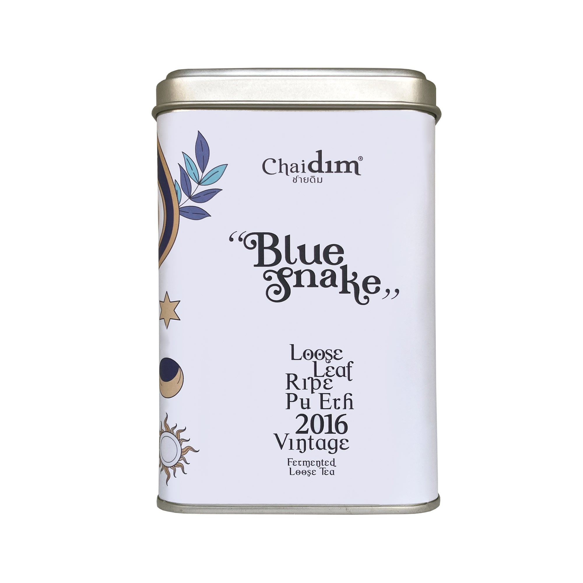 Chaidim Blue Snake Ripe Pu-erh Vintage 2016 - Loose Tea 100 g.