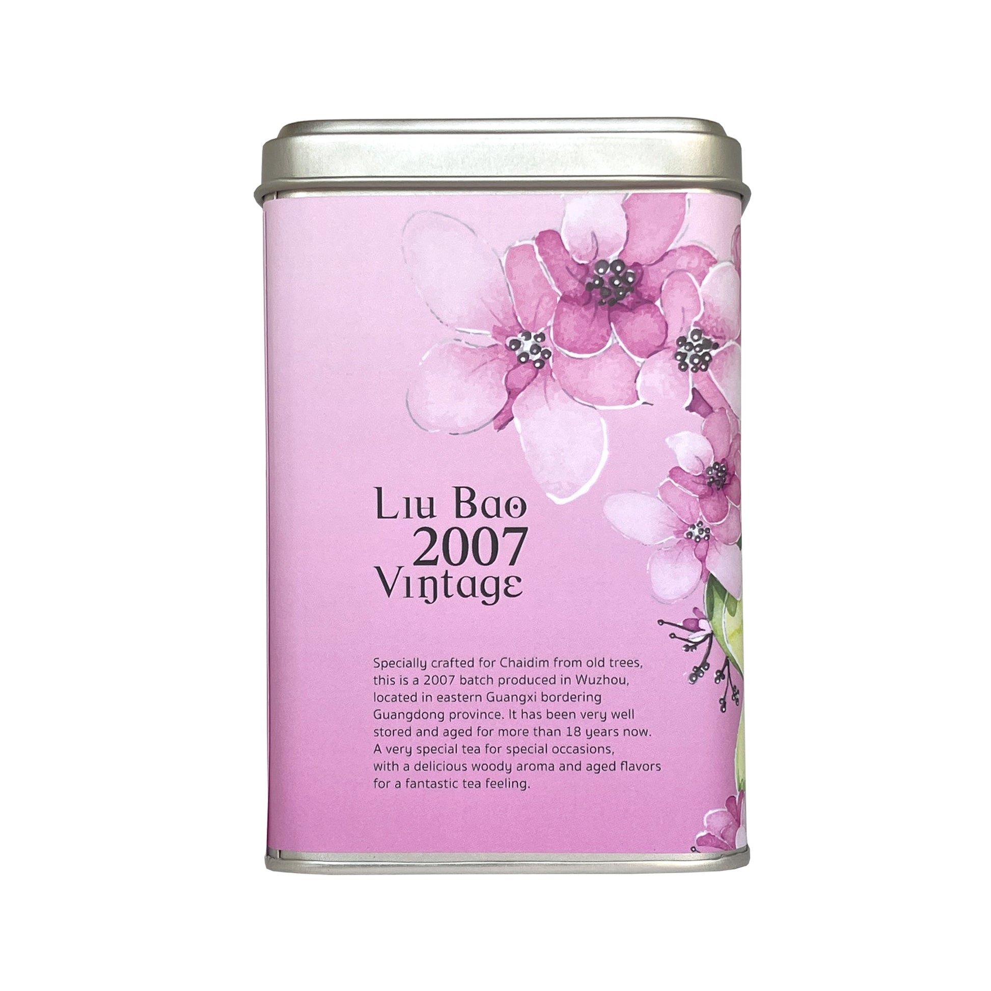 Chaidim Green Snake Liu Bao 2007 Vintage - Loose Tea 50 g.