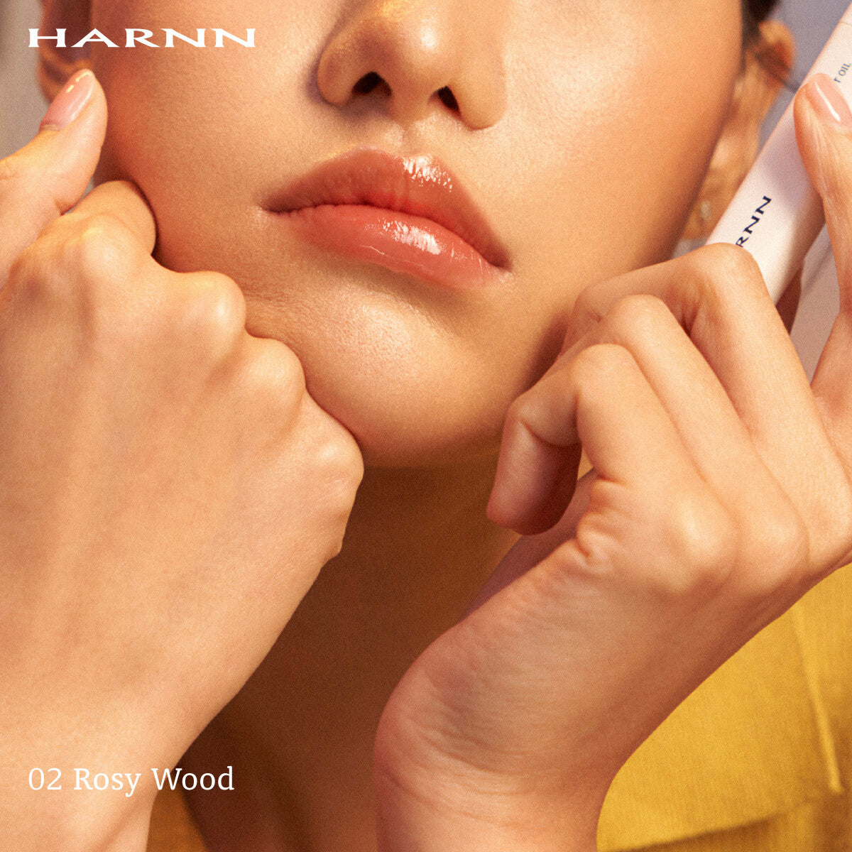 Harnn Lip Treatment Oil - 02 Rosy Wood 2 g.