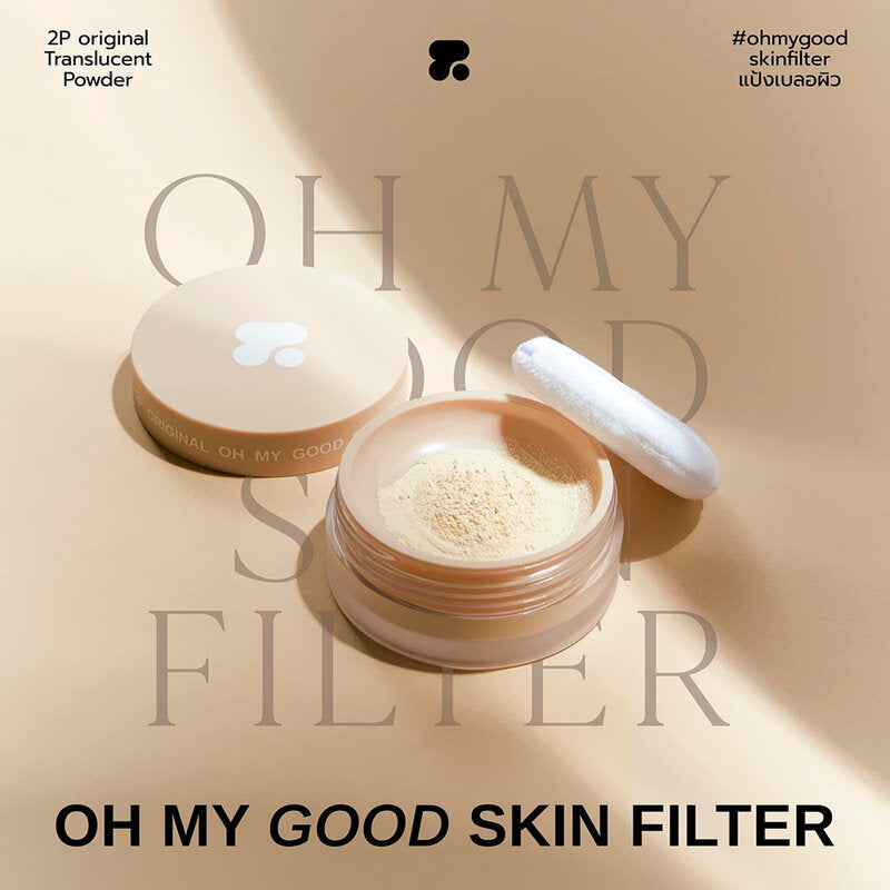 2P Original Translucent Powder - Oil Control & Blurring Technology - Beauty Buddy