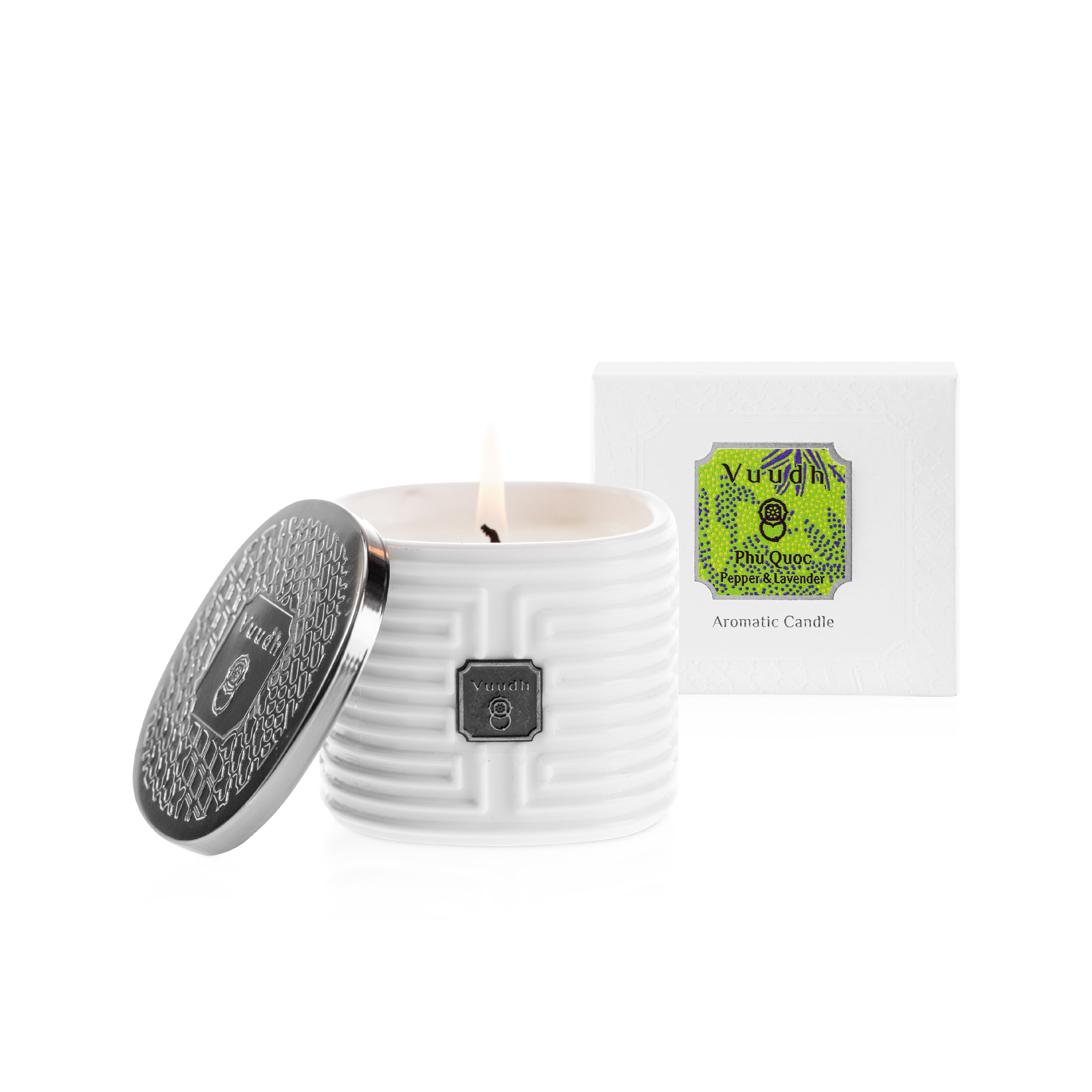 Harnn Vuudh Scented Candle - Phu Quoc (Pepper & Lavender) 190 g.