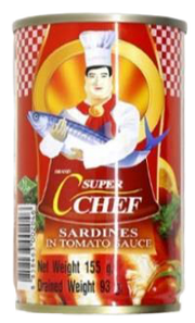Super C Chef Sardines Tomato Sauce
