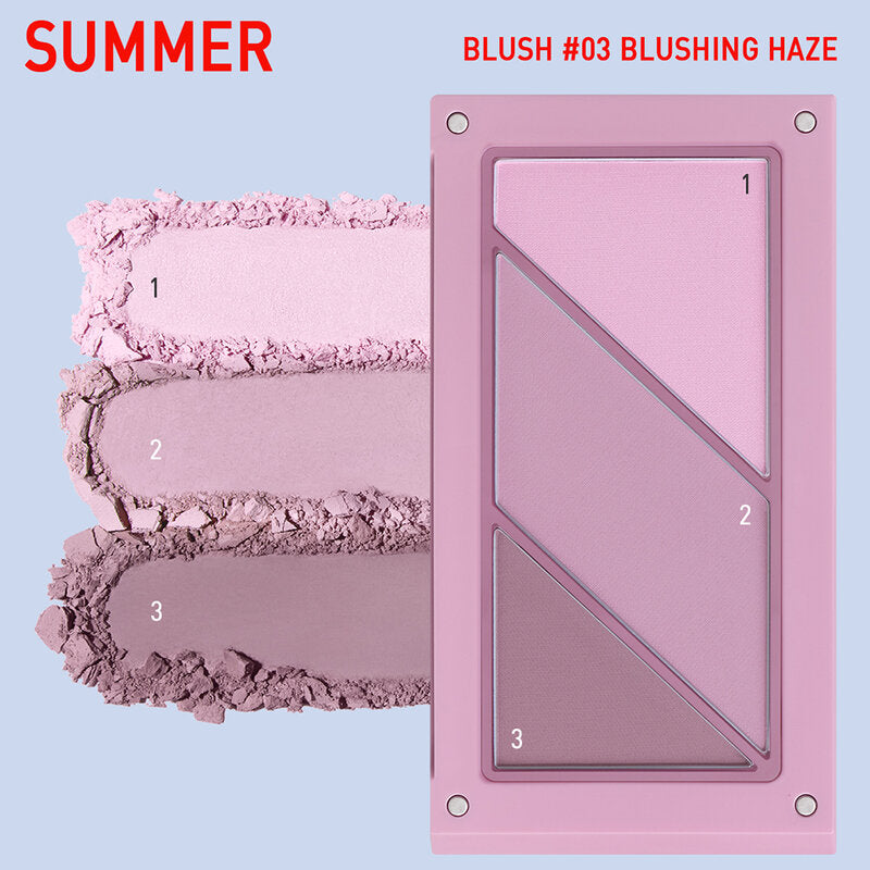 3CE Layer It All Blush Palette 10.5g #03 Blushing Haze