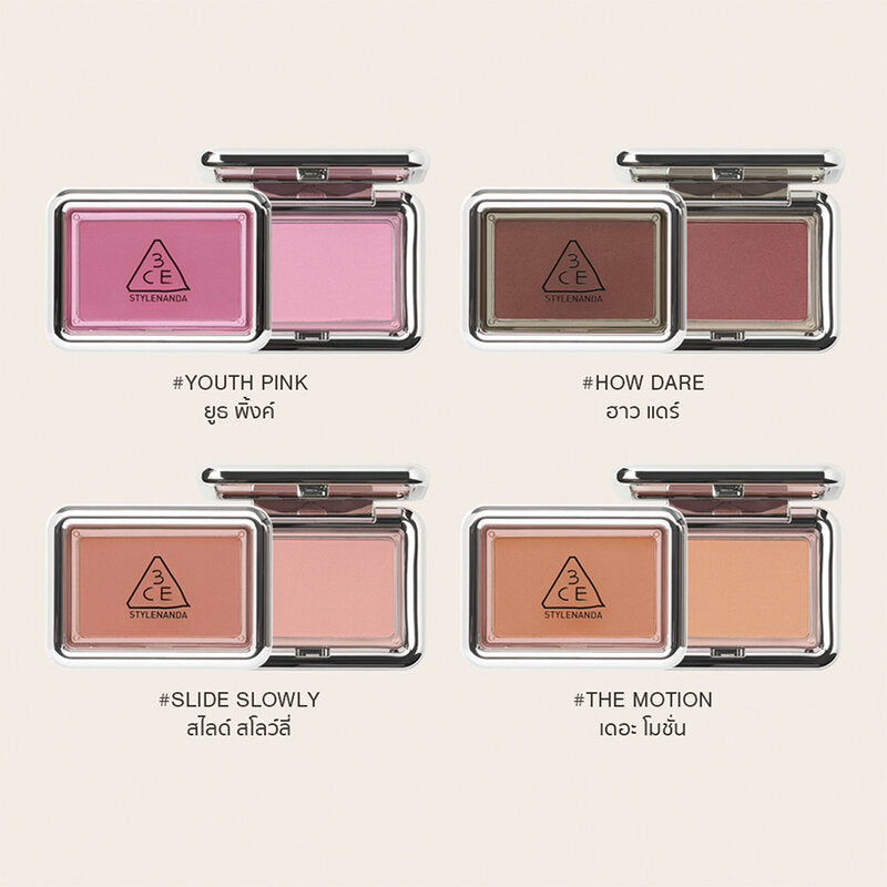 3CE New Take Face Blusher 4.5g #Slide Slowly