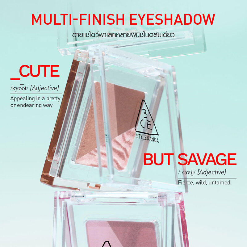 3CE Color Grid Eyeshadow 3.3g #Butter Cream