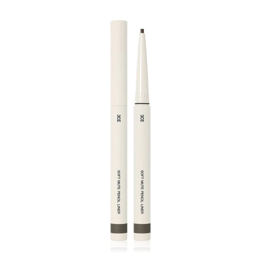 3CE Soft Mute Pencil Liner 0.1g #Ash Gray