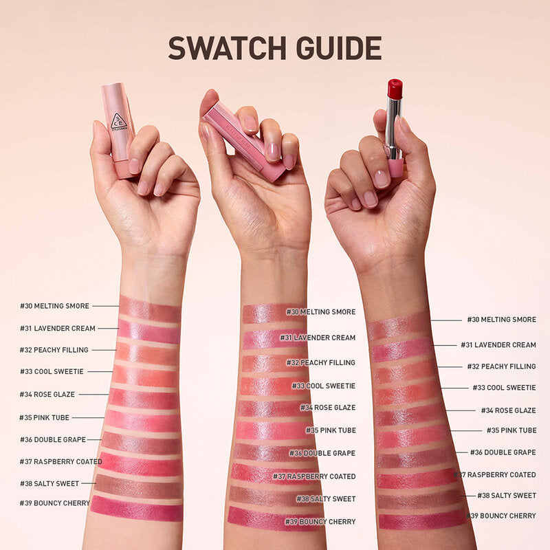 3CE Glazy Lip Glow 3.2g #33 Cool Sweetie