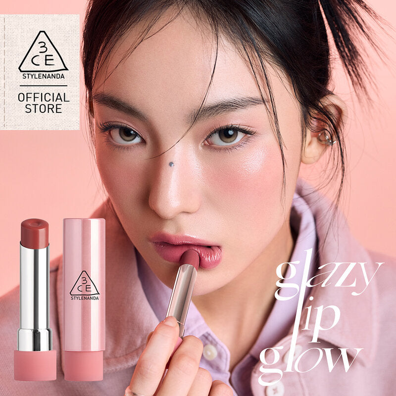 3CE Glazy Lip Glow 3.2g #39 Bouncy Cherry