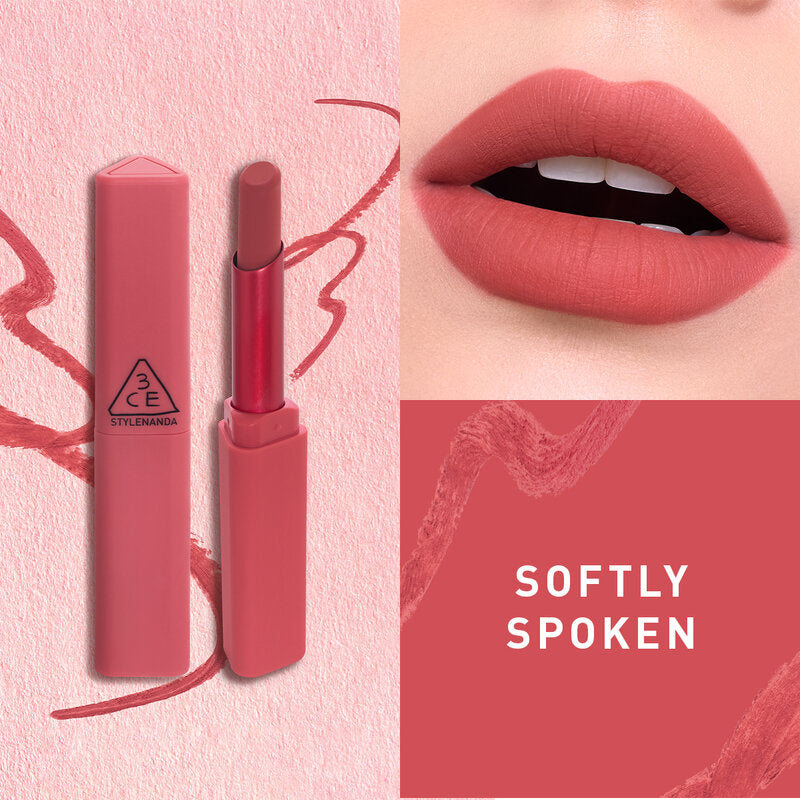 3CE Sketchstick 2g #03 Softly Spoken Velvet Matte Lipstick