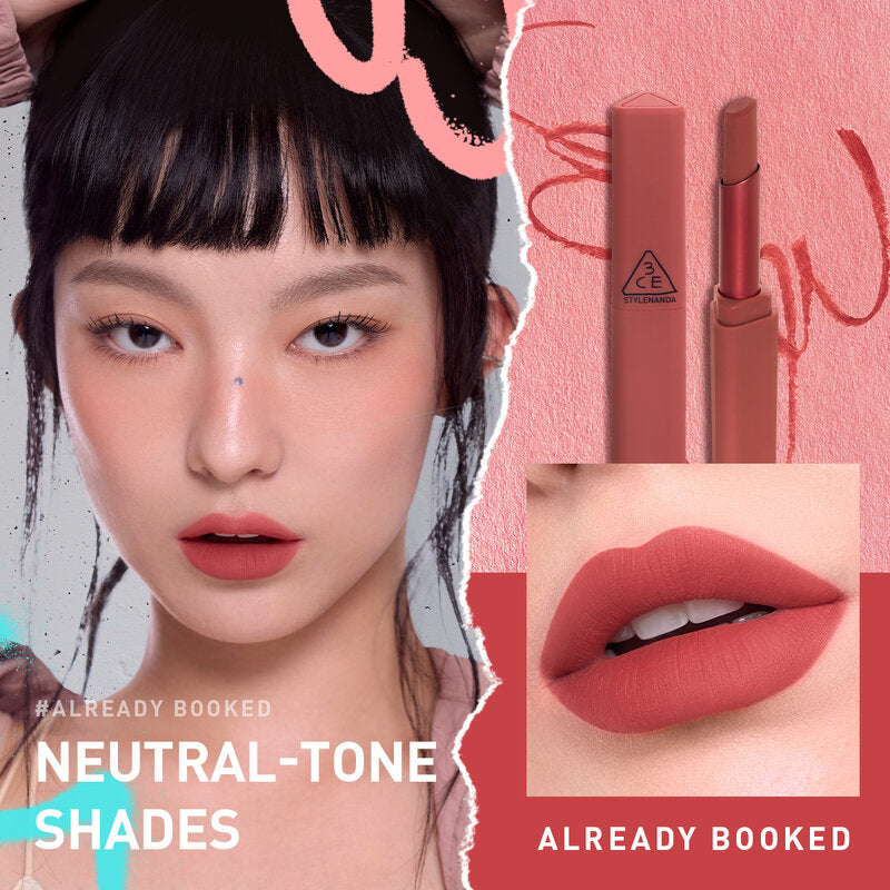 3CE Sketchstick Velvet Matte Lipstick 2g #10