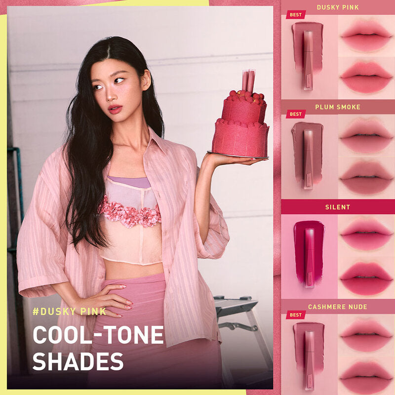 3CE Velvet Lip Tint 4g #Dusky Pink