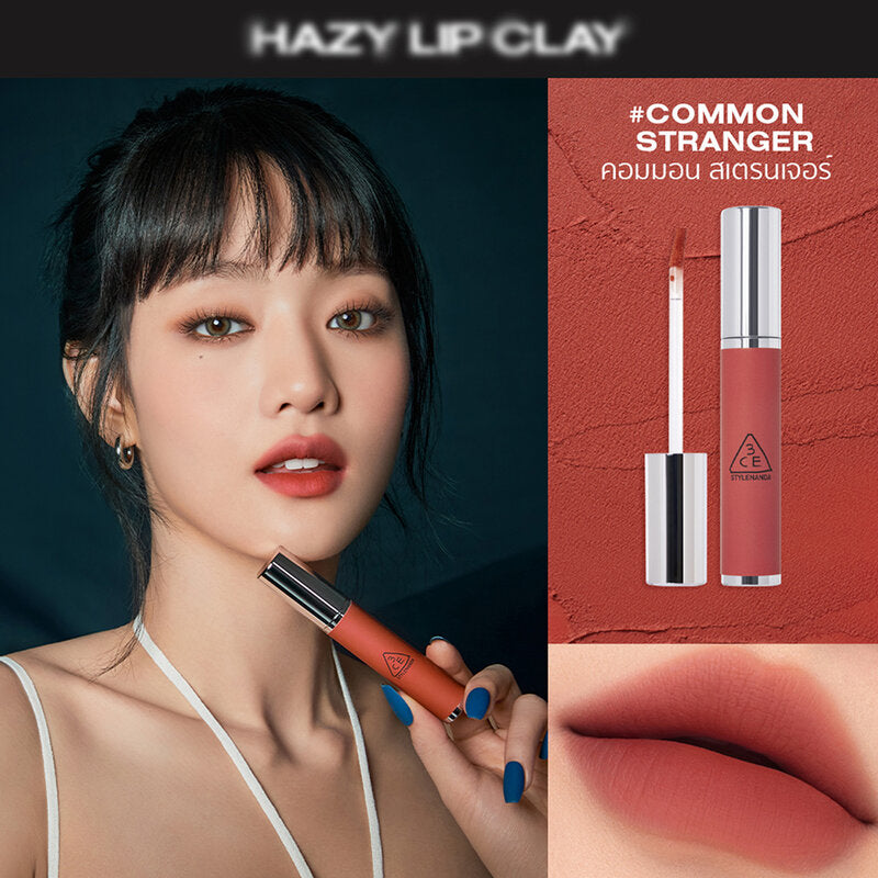 3CE Hazy Lip Clay 4g #Common Stranger