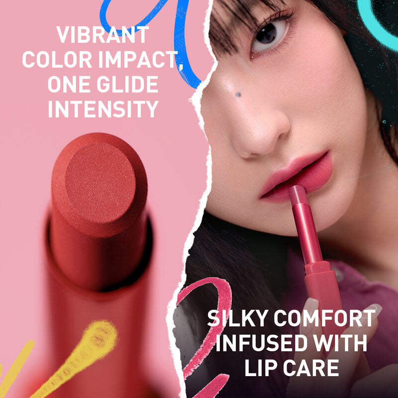 3CE Sketchstick 2g #02 Unfolding Rose Velvet Matte Lipstick