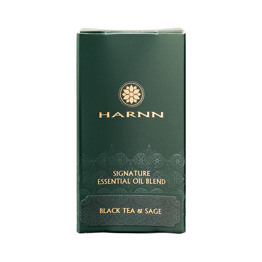Harnn Signature Essential Oil Blend - Black Tea & Sage 35 ml.