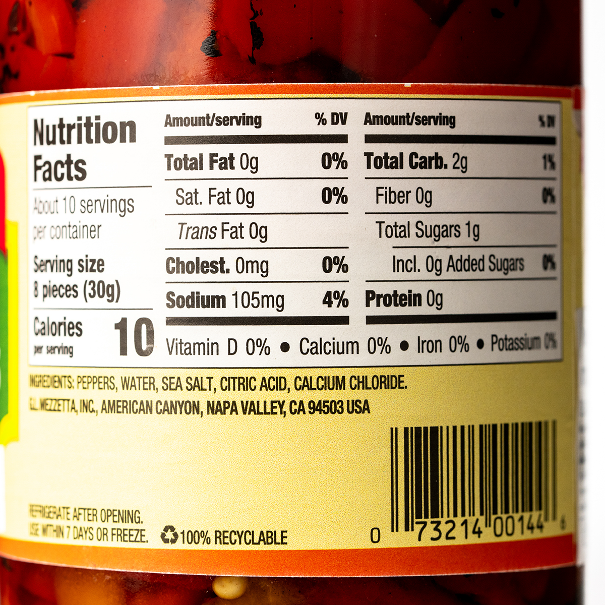 Mezzetta Deli Sliced Roast Sweet Bell Pepper
