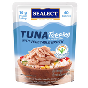 Sealect Tuna Topping With Vegetable Broth