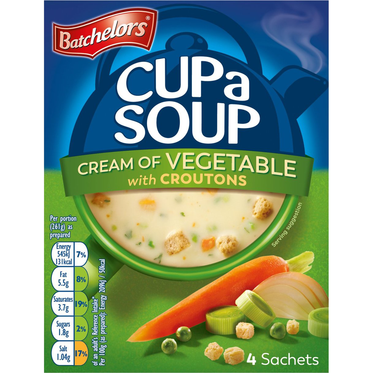 Batchelors Cup A Soup Cream Of Vegetable