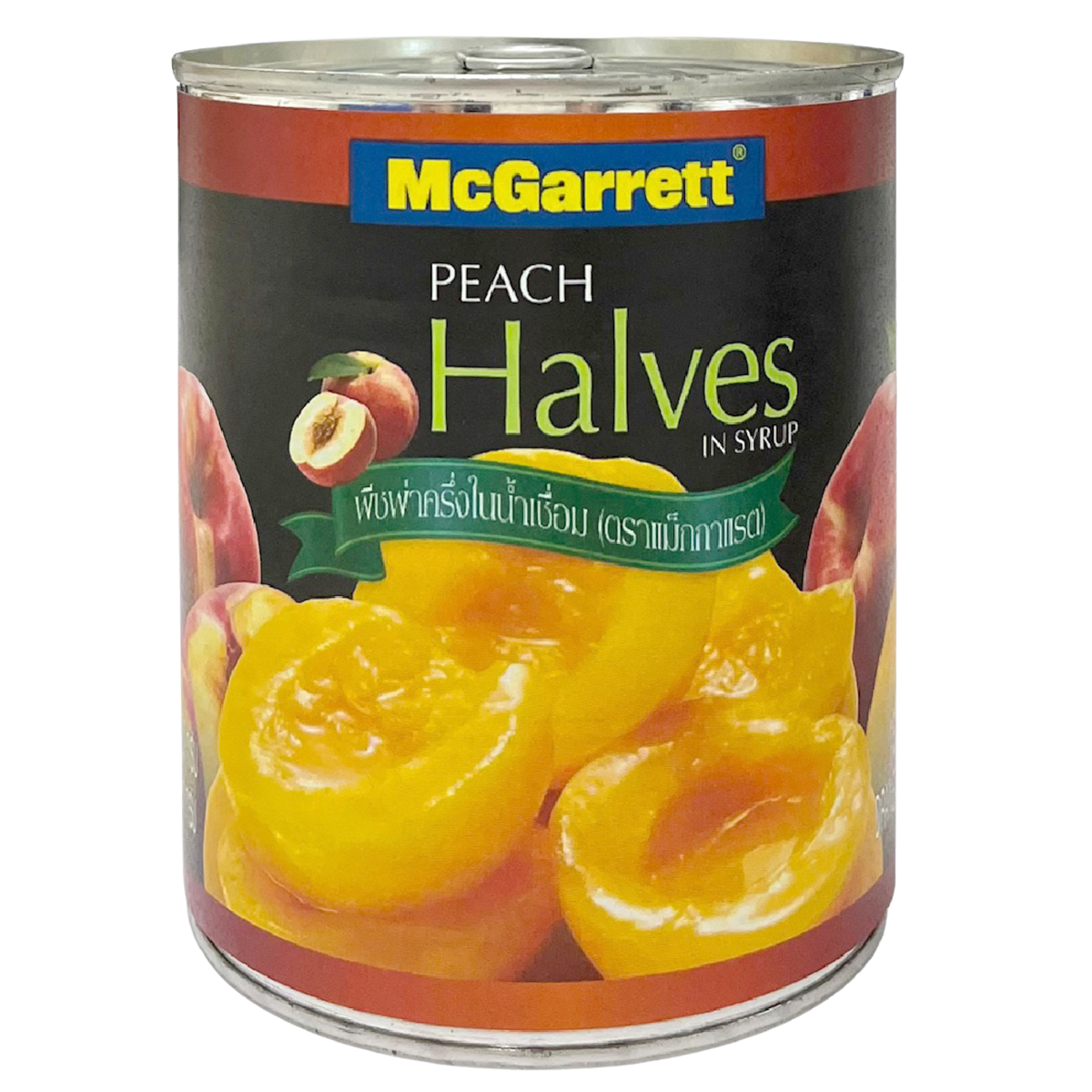 McGarrett Peach Halves In Syrup