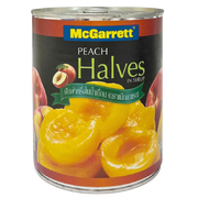 McGarrett Peach Halves In Syrup