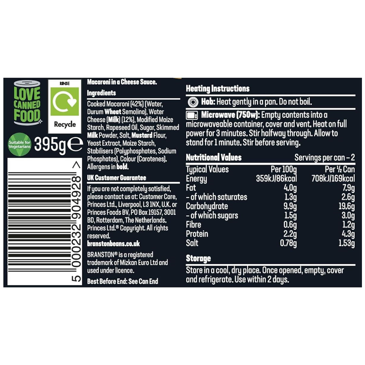 Branston Macaroni Cheese