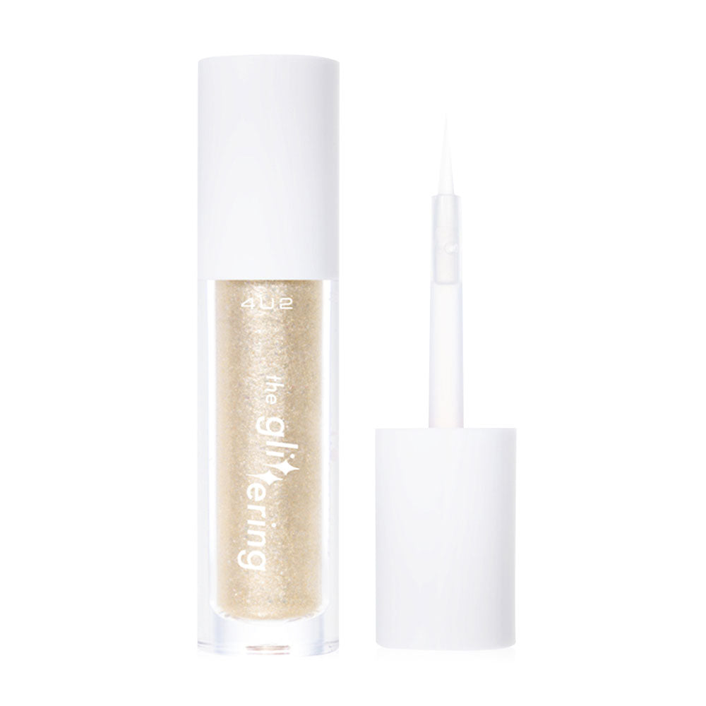 4U2 Liquid Glitter - #05 Golden Bliss with Pearl and Glitter - Beauty Buddy