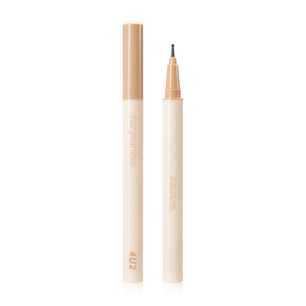 4U2 Dot Dot Liner 0.5g #02 Brown Blemish