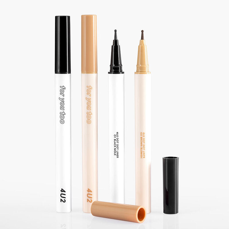 4U2 Dot Dot Liner 0.5g #02 Brown Blemish