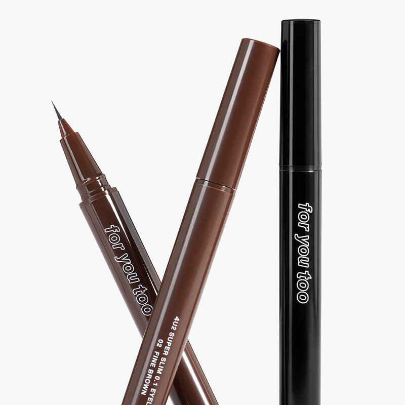4U2 Super Slim Eyeliner 0.5g #01 Super Black