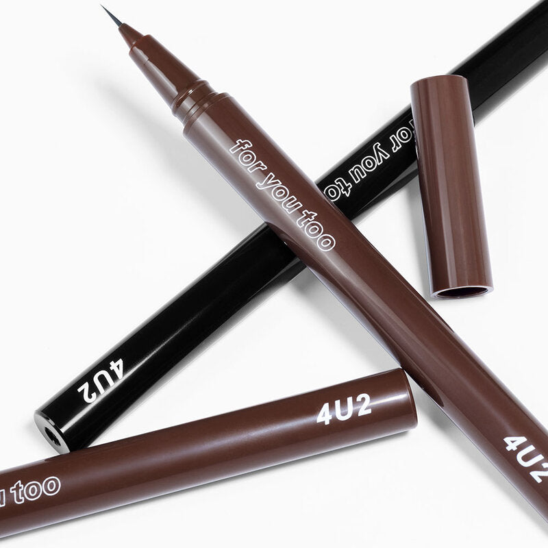 4U2 Super Slim Eyeliner 0.5g #01 Super Black