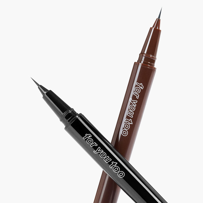 4U2 Super Slim Eyeliner 0.5g #02 Fine Brown