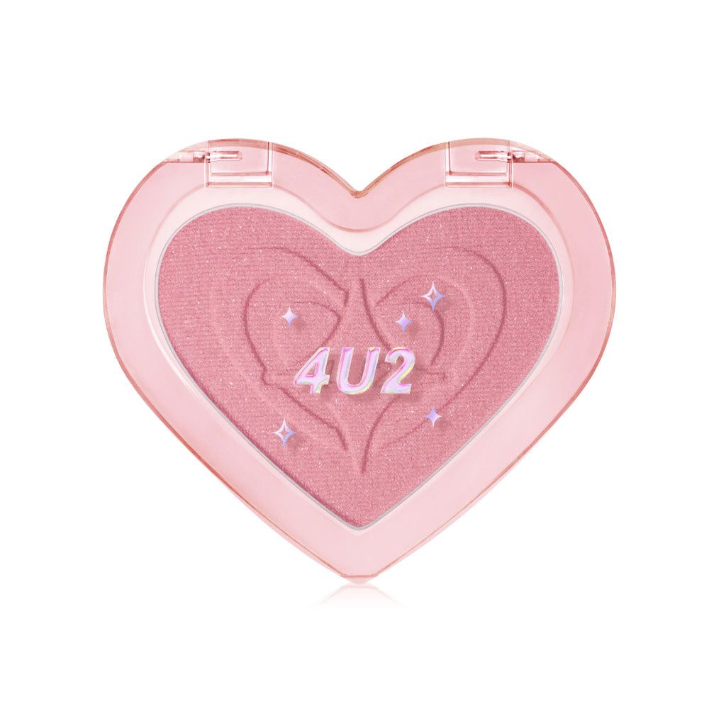 4U2 Blush - Heart #09 To Be Happy - Beauty Buddy