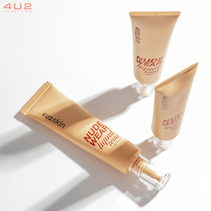 4U2 Foundation - Nude Wear Liquid Teint SPF35 PA++++ #01 Light - Beauty Buddy