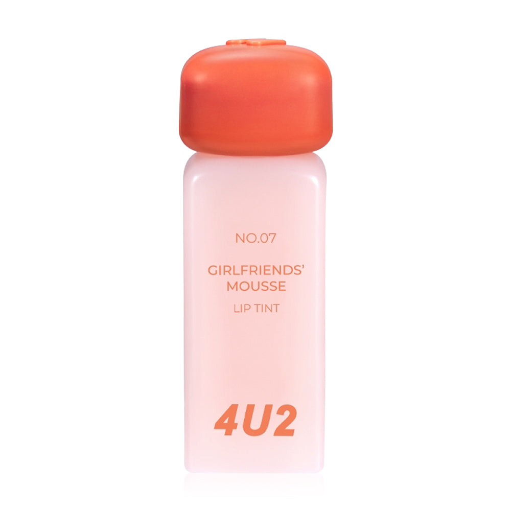 4U2 Mousse Lip Tint - #07 Liquid Lipstick with Matte Texture - Beauty Buddy