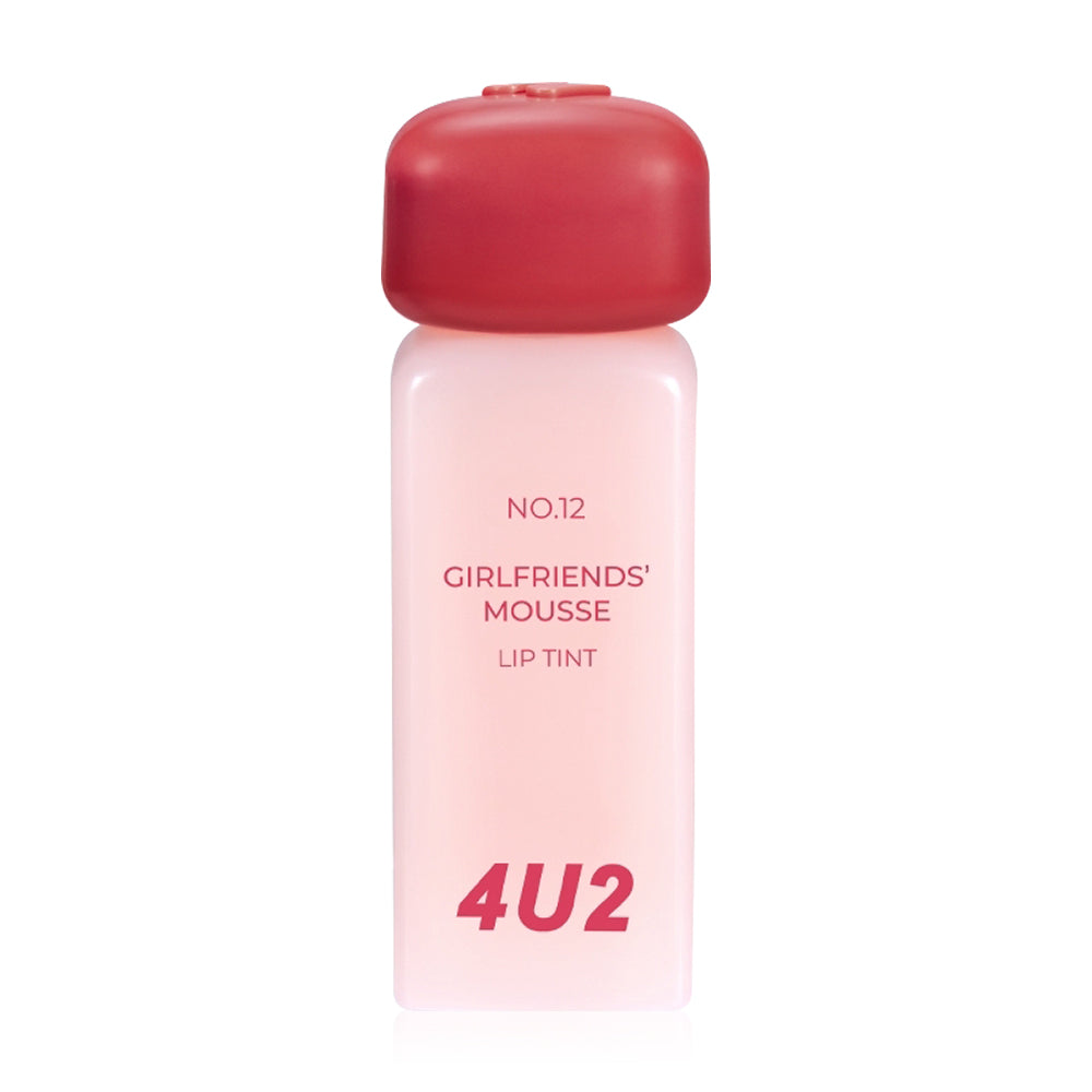 4U2 Girlfriends' Mousse Lip Tint 3g - #12 Matte Liquid Lipstick