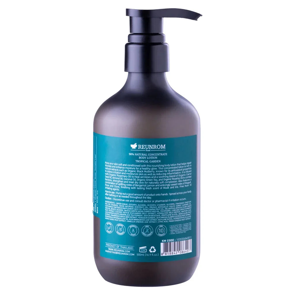 Reunrom Body Lotion - Tropical Garden 500 ml.