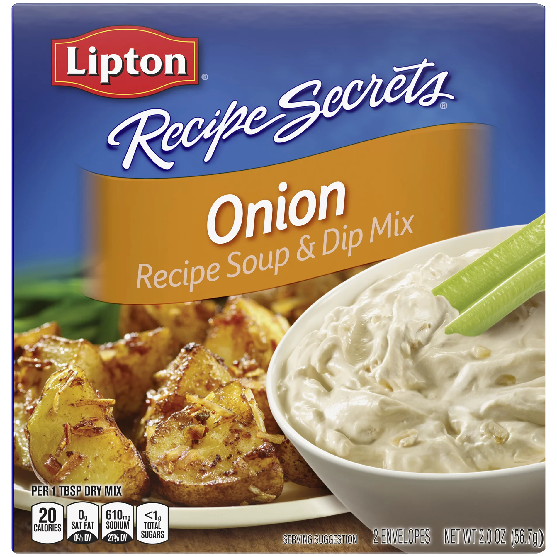 Lipton Recipe Secrets Soup and Dip Mix Onion