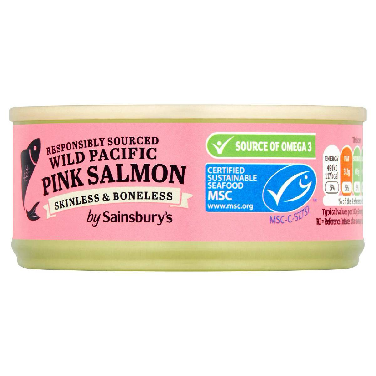 Sainsbury's Pink Salmon Skinless And Boneless