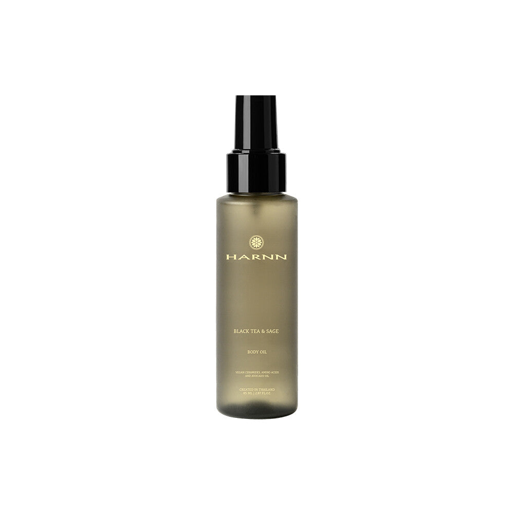 Harnn Body Oil - Black Tea & Sage 85 ml.